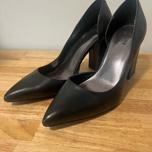 Bleecker and Bond Black Block Heels